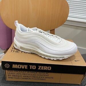 nike air max 97 - white - brand new in box - M10.5 / W12
